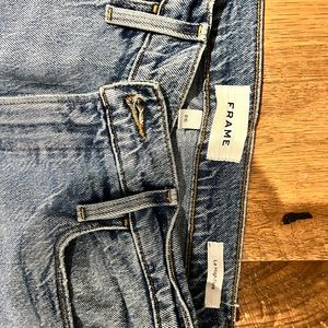 Size 26 - FRAME Le High waisted, degradable organic cotton flare jeans